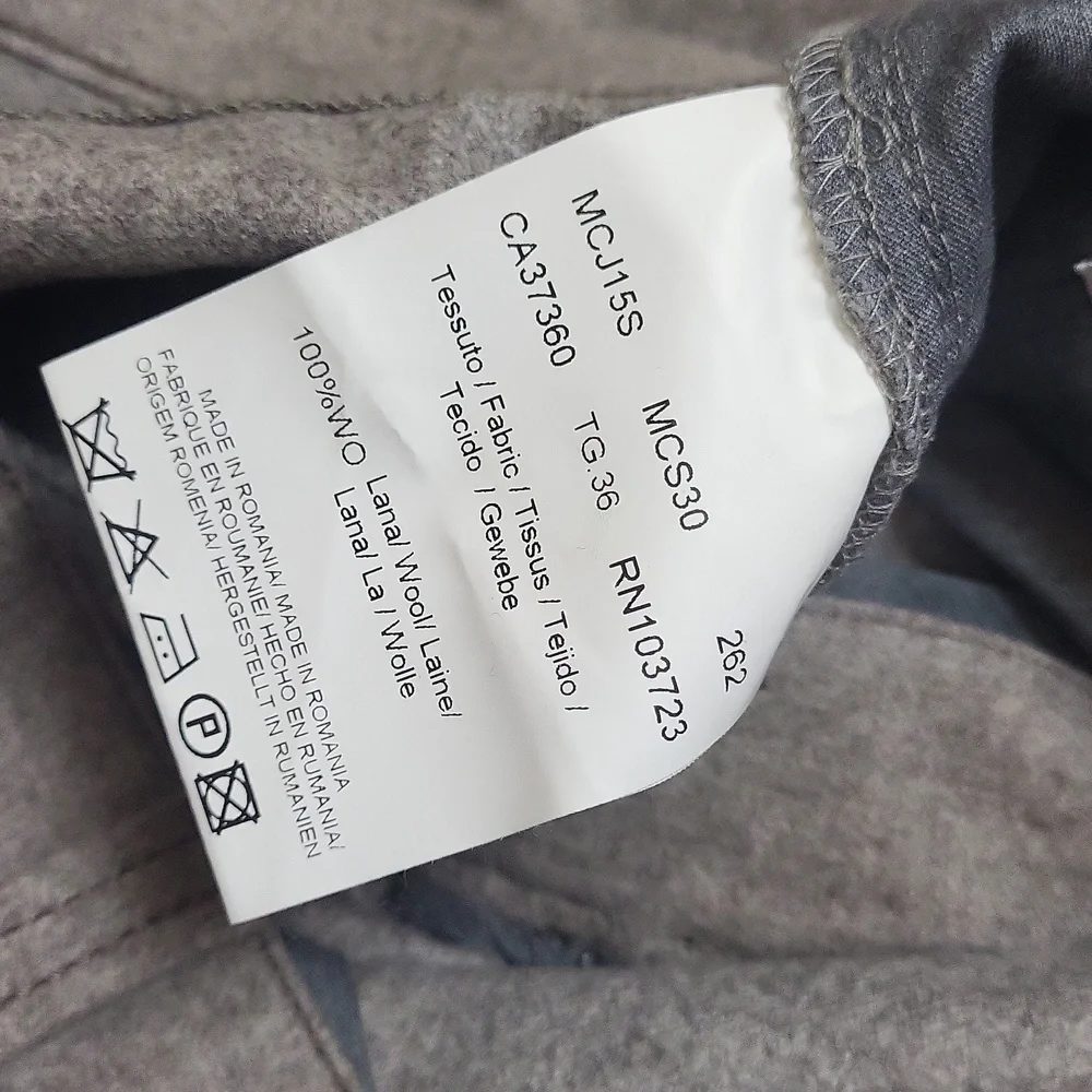 Armani Jeans AJ Jeans Trouser SLIM FIT Man Greys MCJ15S